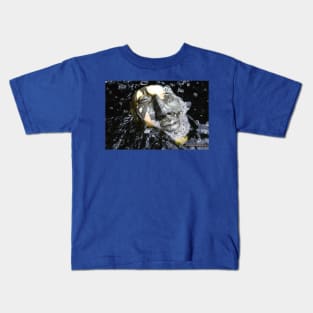 Zen Meditation in The Water Buddha Face Kids T-Shirt